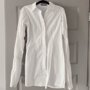 NastyGal Button Down Shirt Dress